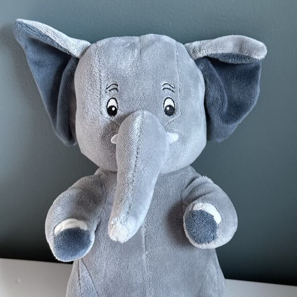 Kohls Cares Saggy Baggy Elephant Gray Plush Soft Toy 10" Stuffed Animal t28 - Picture 8 of 15